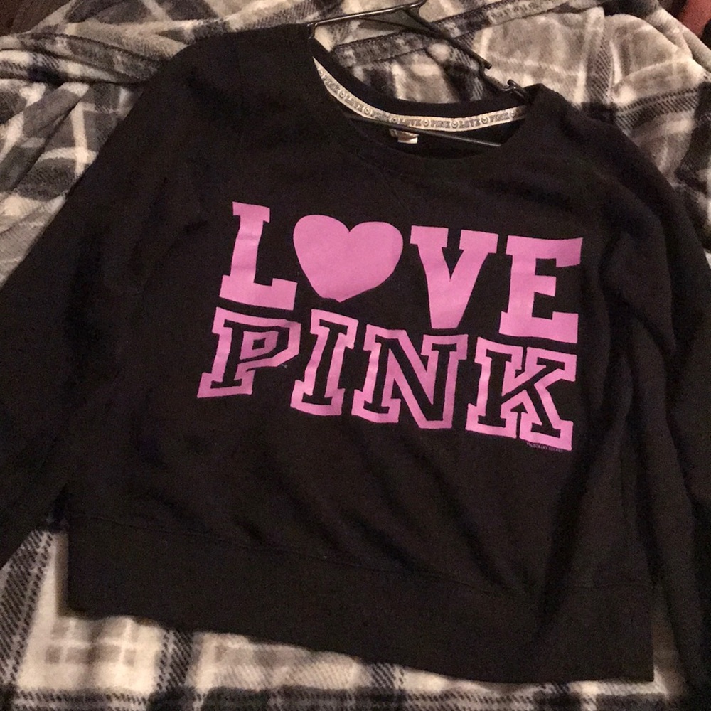 Pink crew neck (: